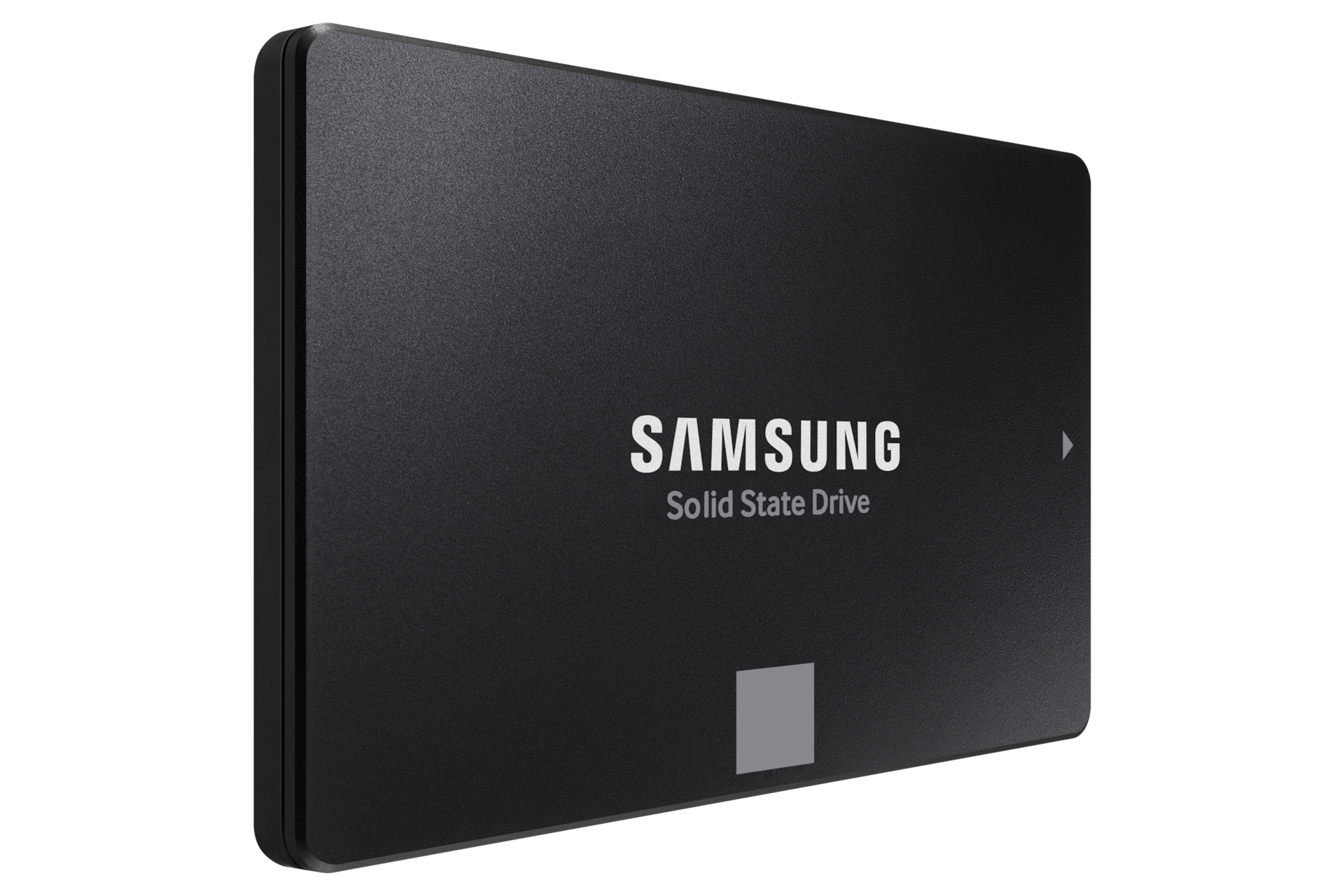 내장 SSD 870 EVO SATA 8TB (블랙) 우측으로 45도 돌아간 이미지
