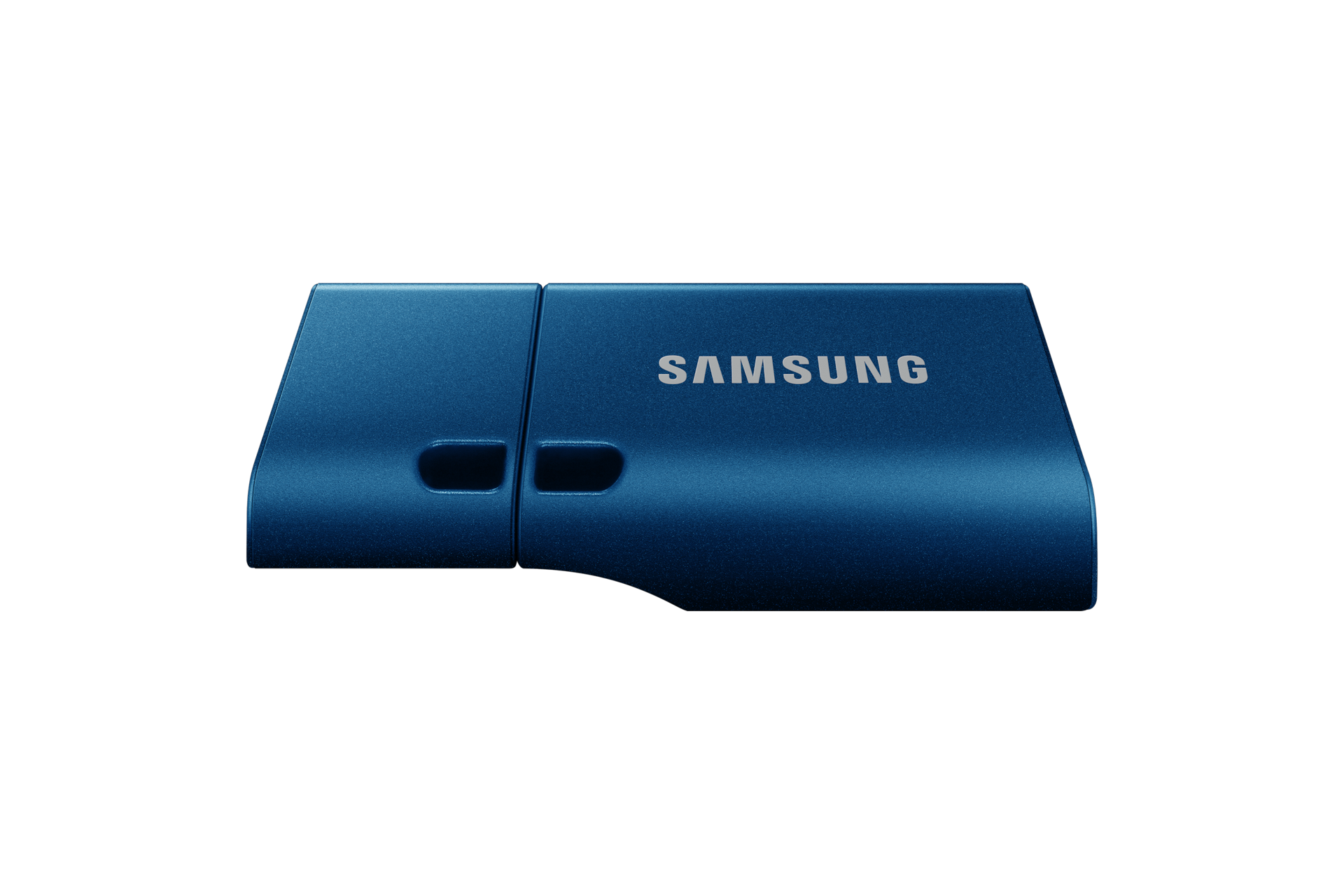 Type-C USB 3.2 Gen1 Flash Drive 512GB (미스틱 블루) 제품 위에서 내려본 정면 이미지