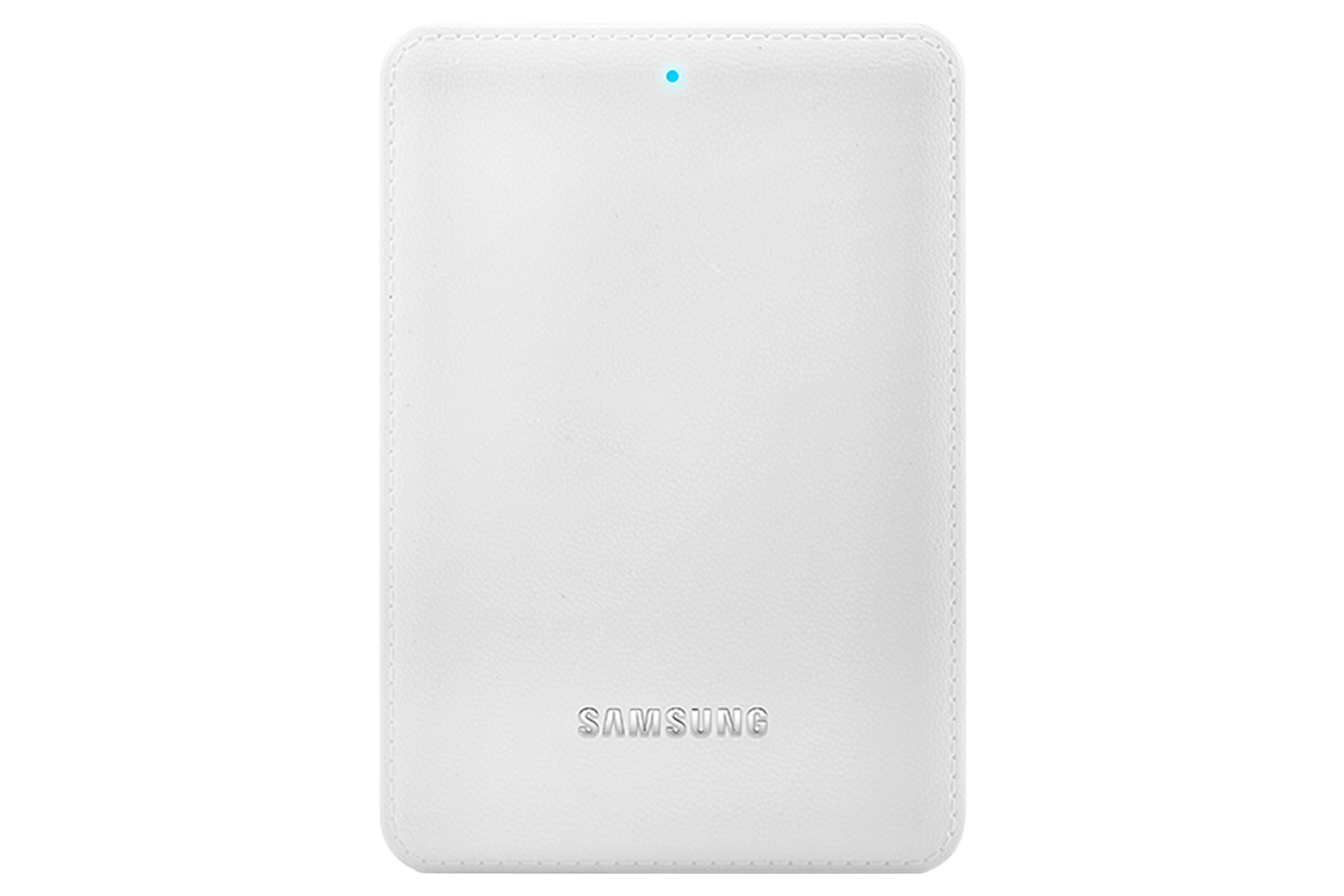 외장HDD J3 4 TB 화이트 앞면