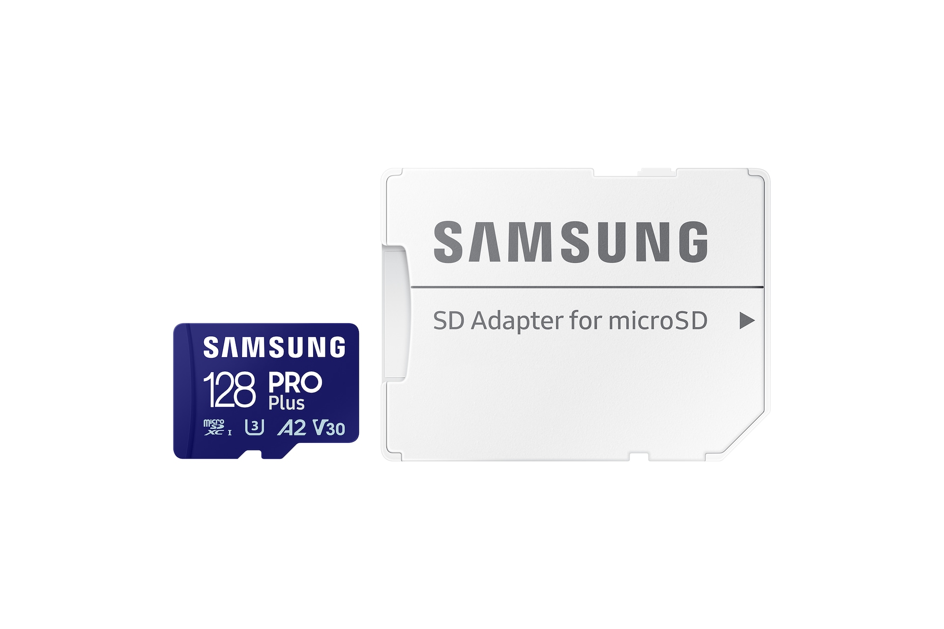 PRO Plus 마이크로SD 메모리카드 128 GB (블루) 제품 이미지 + 패키지