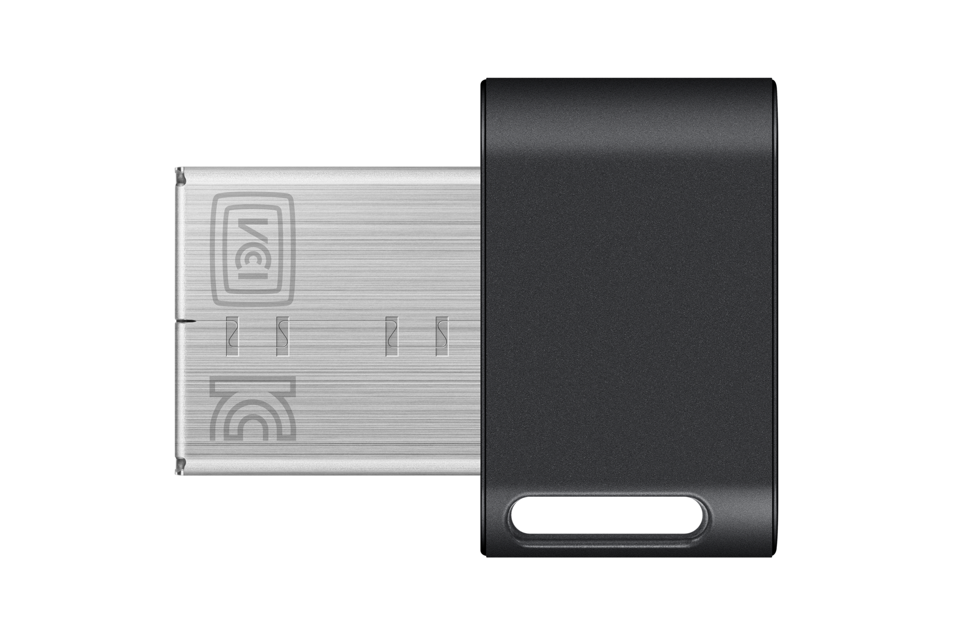 FIT Plus USB 3.2 Gen1 Flash Drive 128 GB (블랙) 뒷면 이미지
