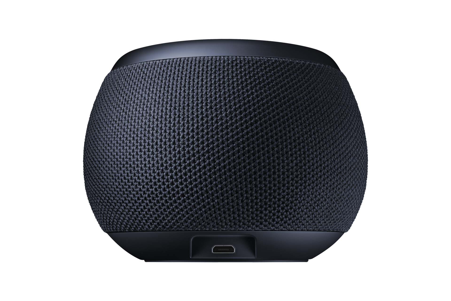 갤럭시 홈 미니 (네이비) 제품 아래에서 위를 바라본 정면 이미지