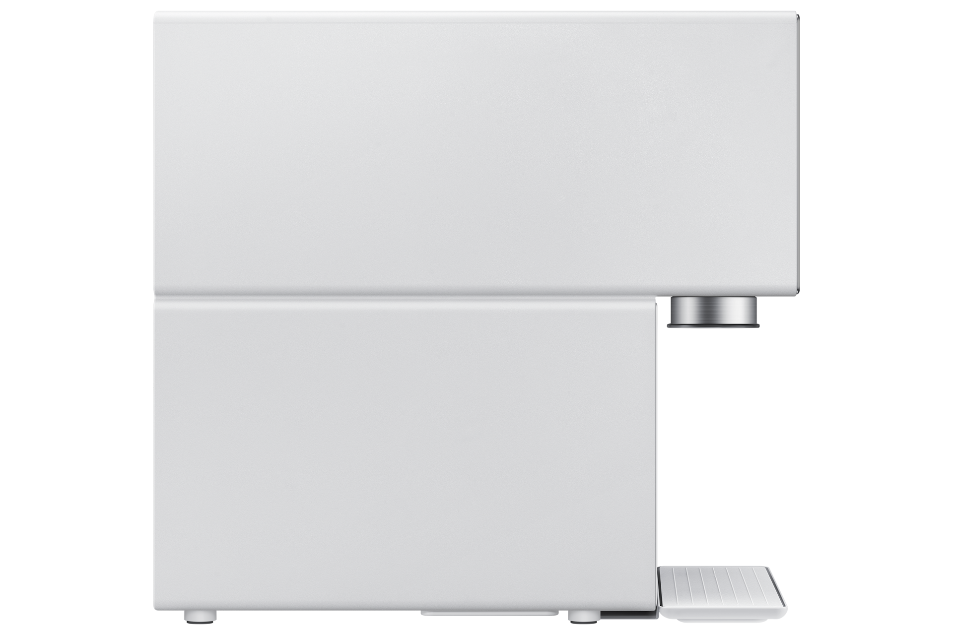 Bespoke AI 얼음정수기 (냉/온/정수) 새틴 그레이지 좌측면