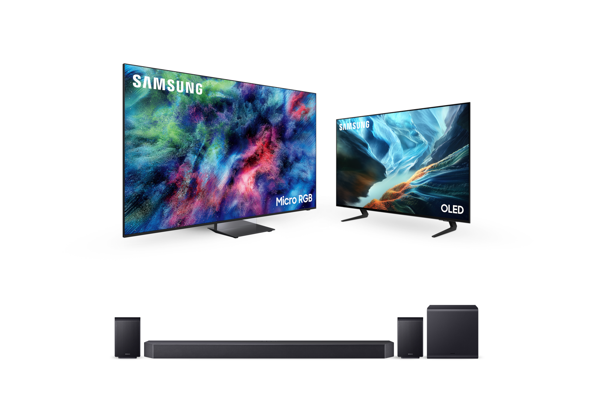 2026 Micro RGB RH95 (214cm)+2026 OLED SH90 (105cm)+11.1.4ch 사운드바 Q990H 상세 이미지 1
