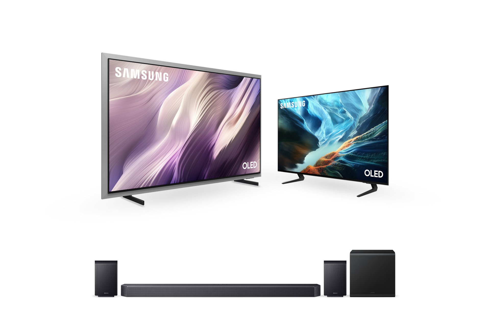 삼성 2026 OLED SH95 (195cm)+2026 OLED SH90 (105cm)+9.1.4ch 사운드바 Q930H