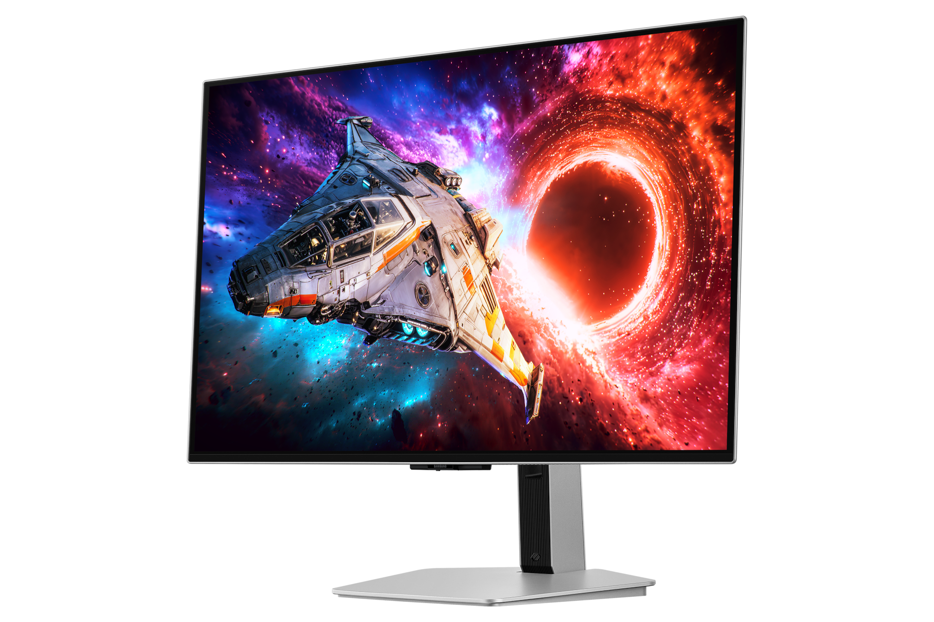 오디세이 OLED G8 G80SH 4K 240Hz (LS32HG802S) 좌측 30도