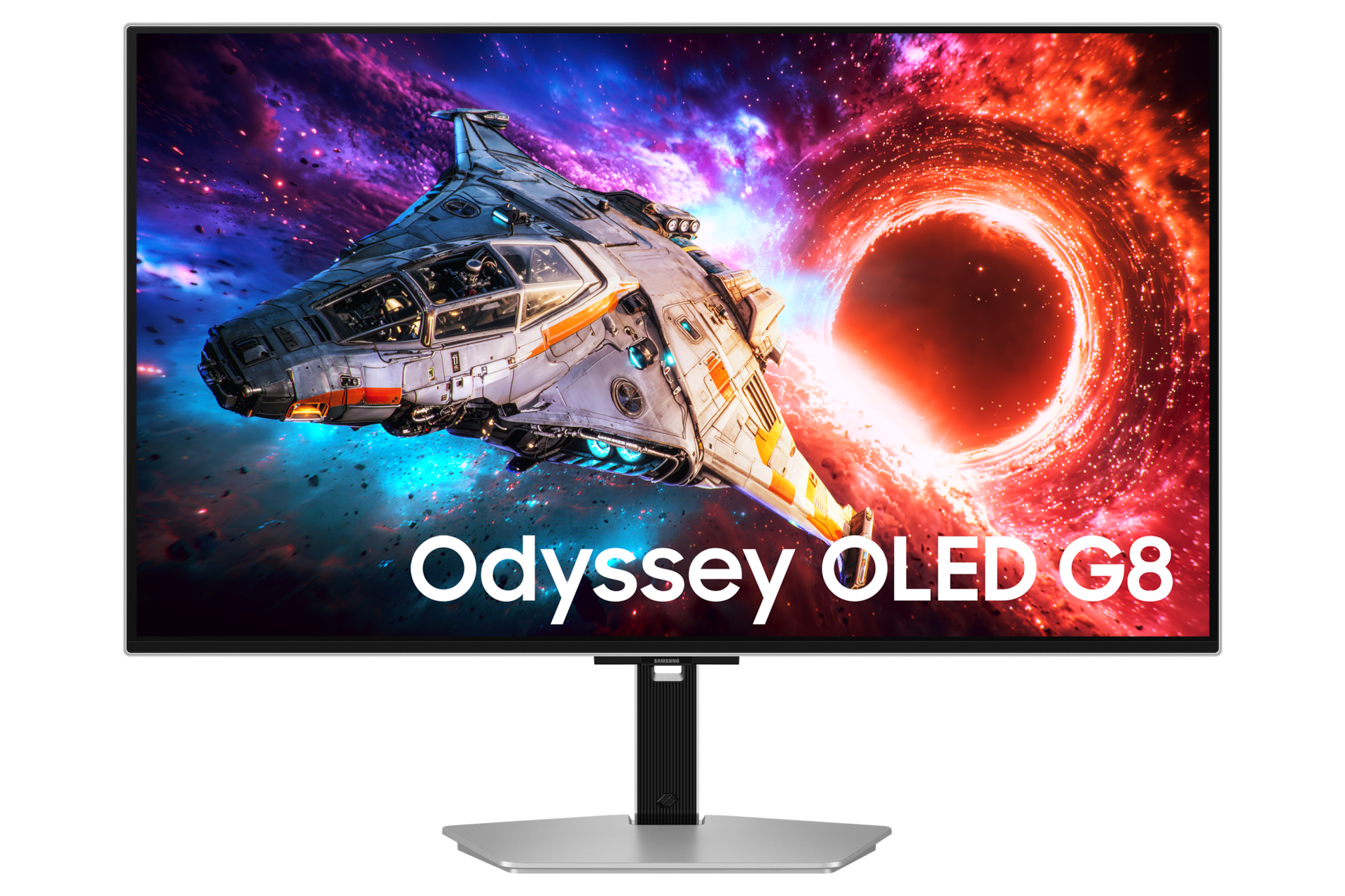 오디세이 OLED G8 G80SH 4K 240Hz (LS32HG802S) 정면