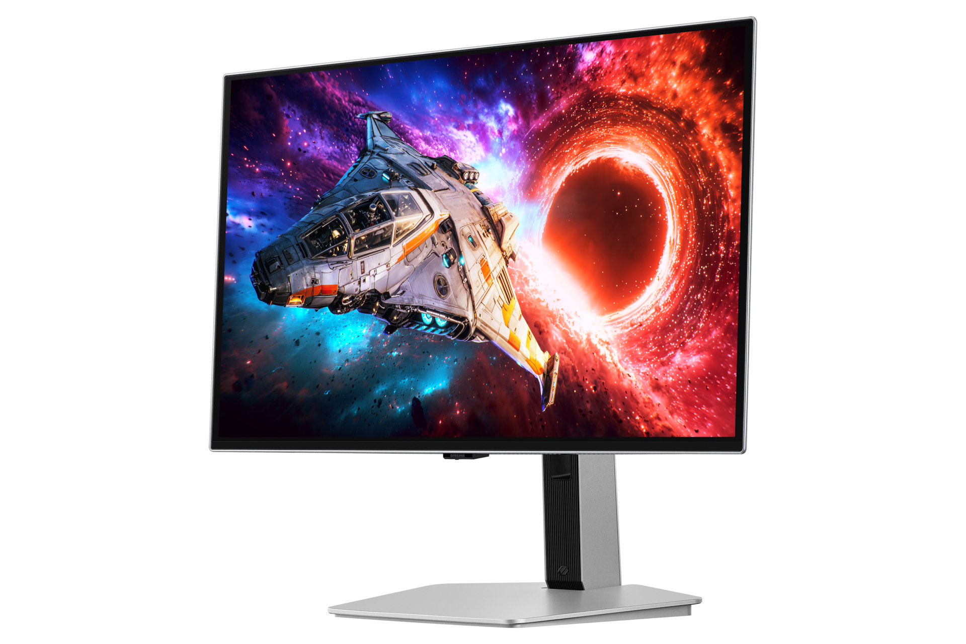 오디세이 OLED G8 G80SH 4K 240Hz (LS27HG802S) 좌측 30도