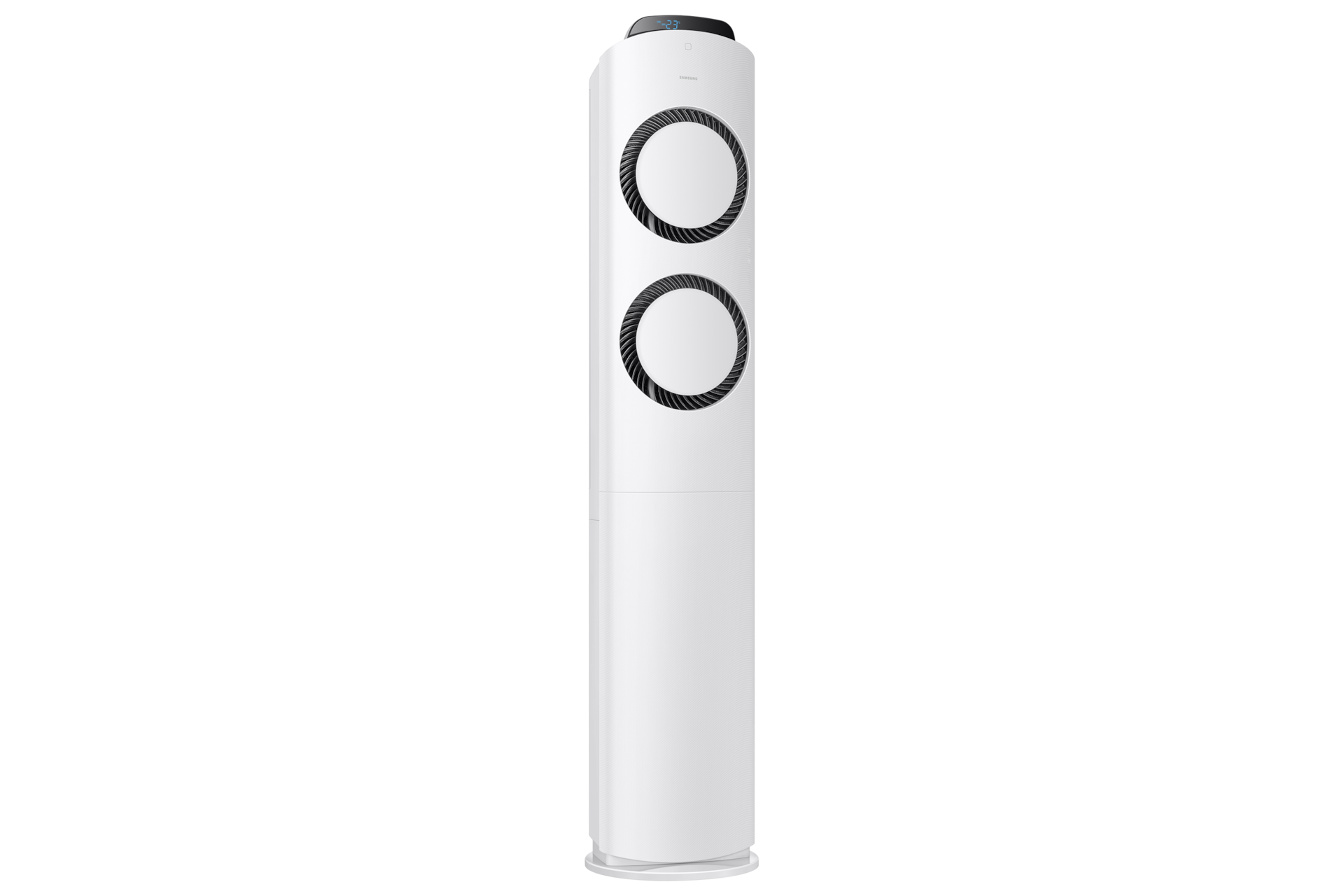 AI Q9000 청정 56.9㎡ 전원이 켜져 있는 스탠드 에어컨 좌측 15도`