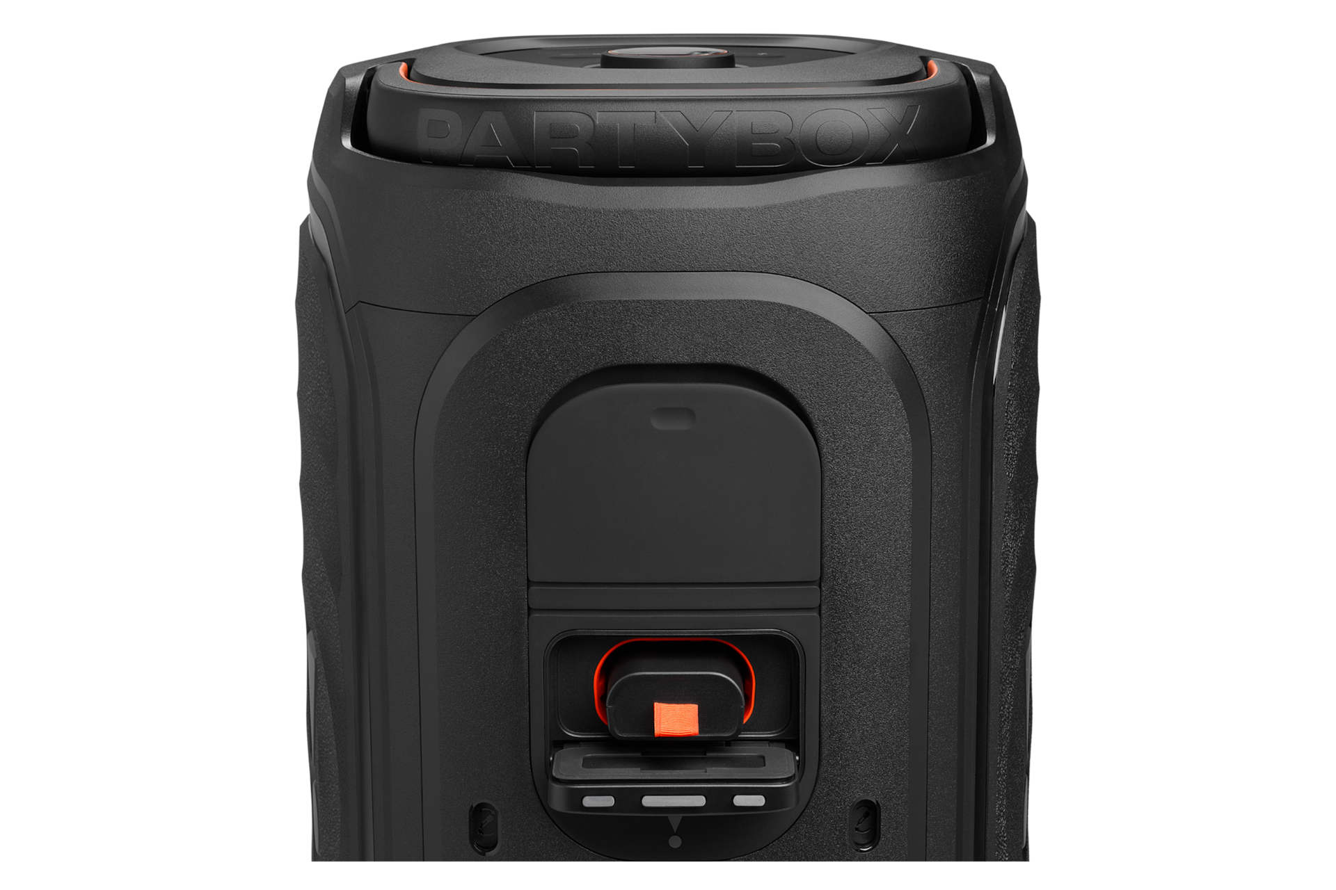 JBL PARTYBOX 130 파티 스피커 블랙 후면 확대