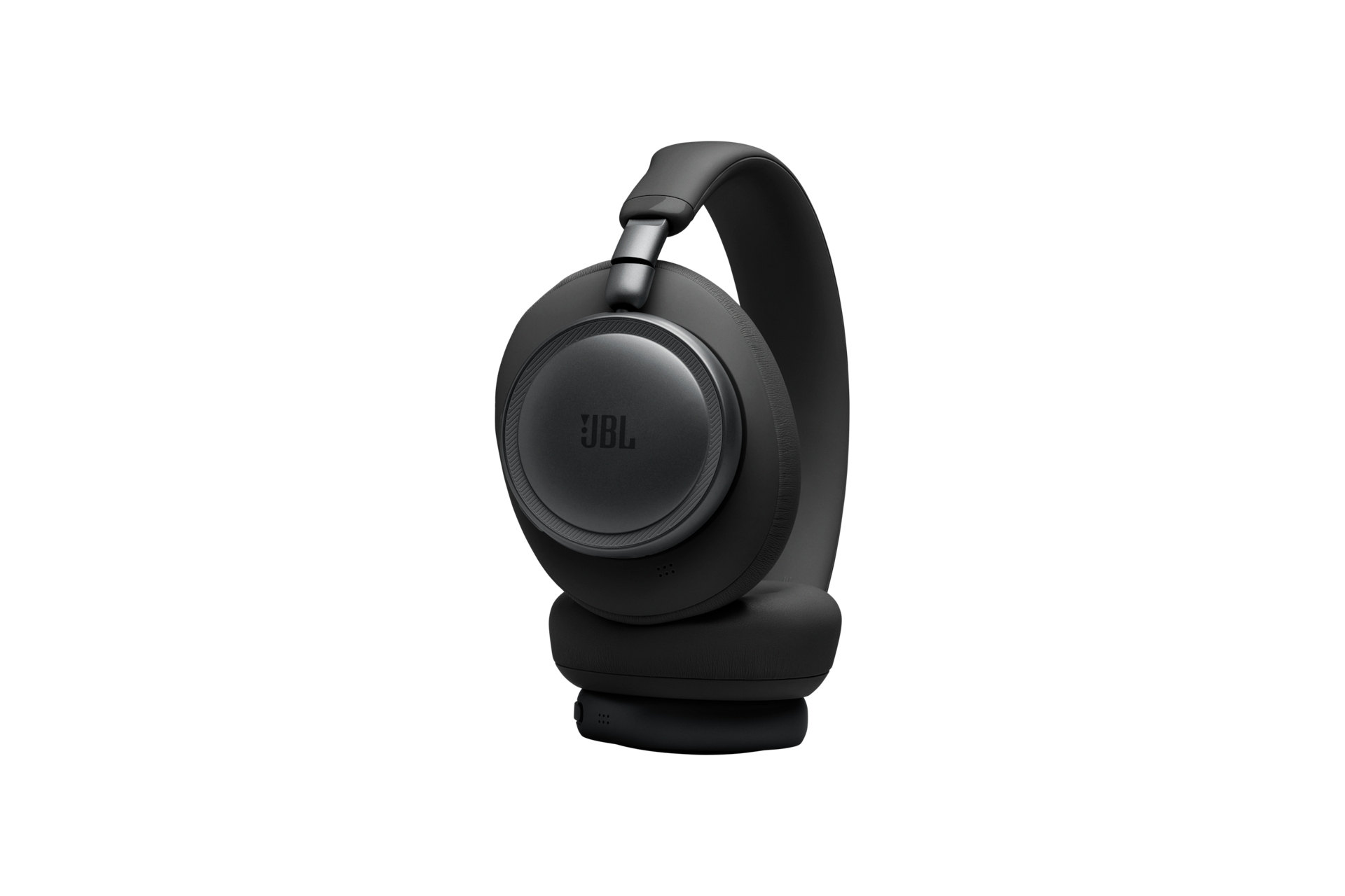 JBL LIVE 780NC 무선 온이어 헤드폰 블랙 측면