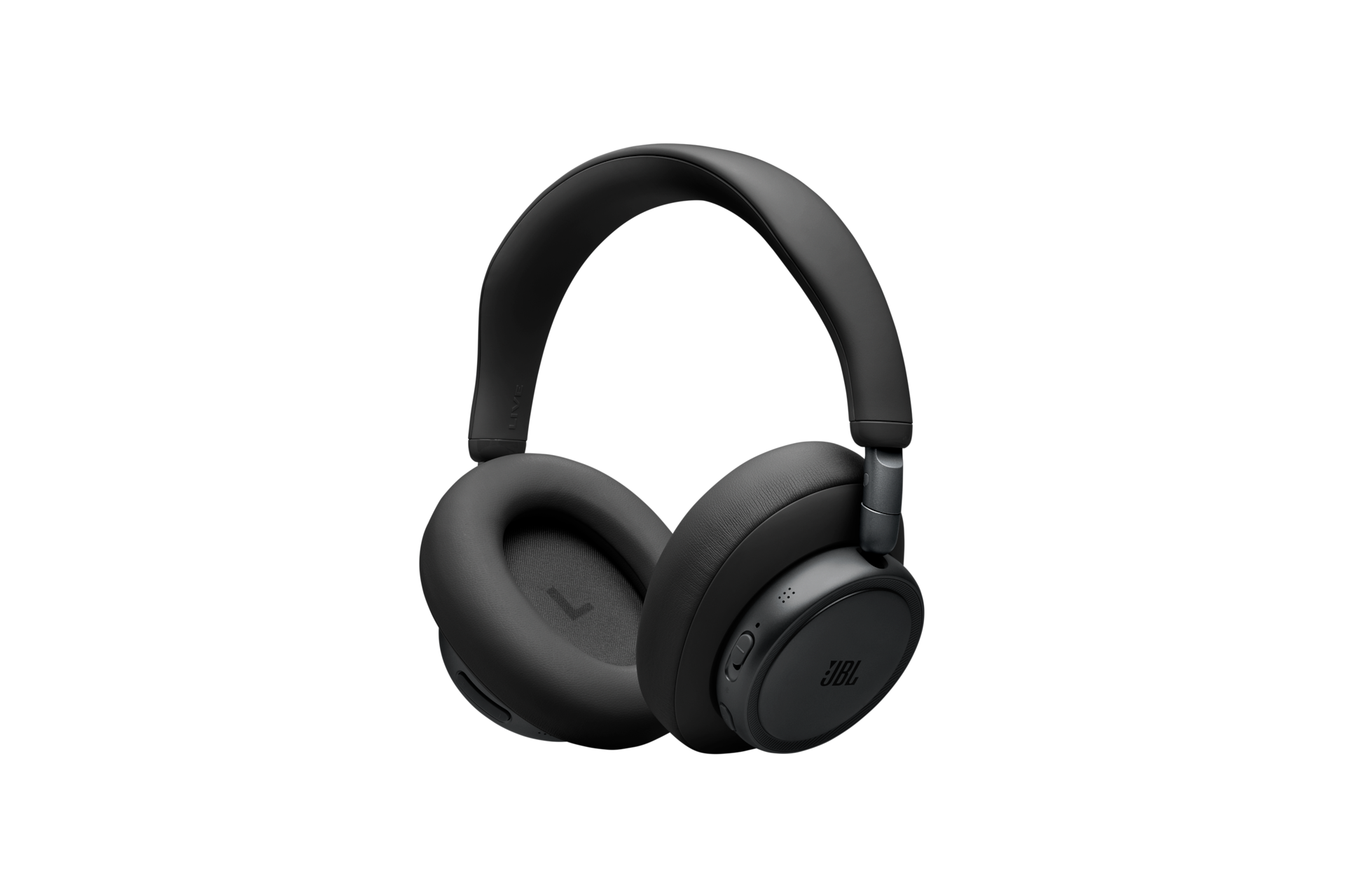 JBL LIVE 780NC 무선 온이어 헤드폰 블랙 측면