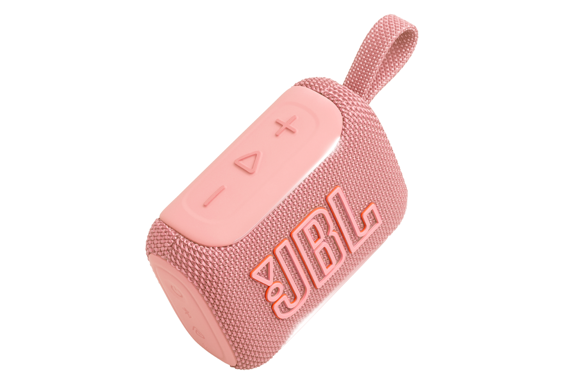 JBL GO 5 포터블 블루투스 스피커 블랙 정면 기울어짐