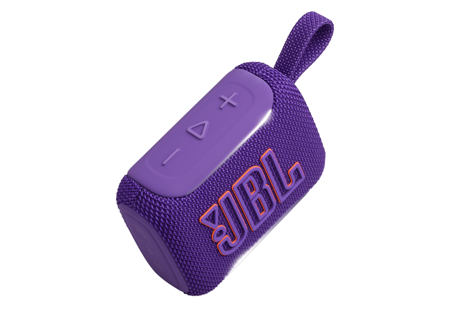 JBL GO 5 포터블 블루투스 스피커 블랙 정면 기울어짐
