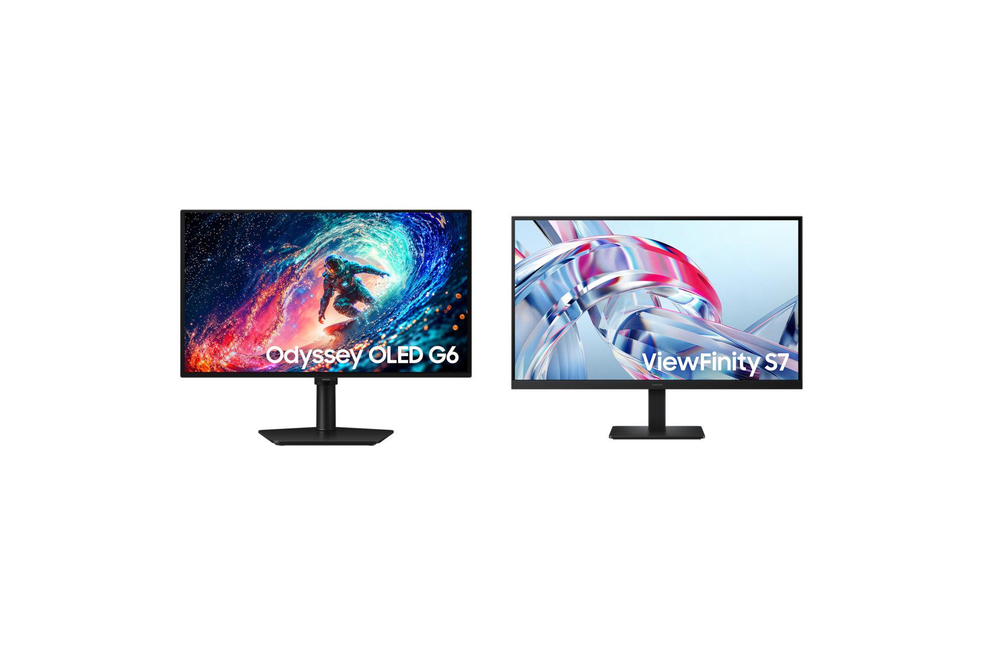 오디세이 OLED G61SH QHD + 뷰피니티 S70H 4K