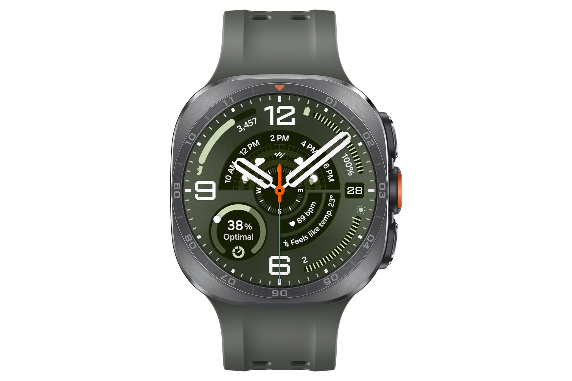 [삼성전자] 갤럭시 워치 울트라2 (LTE 자급제, 47mm), 티타늄 실버