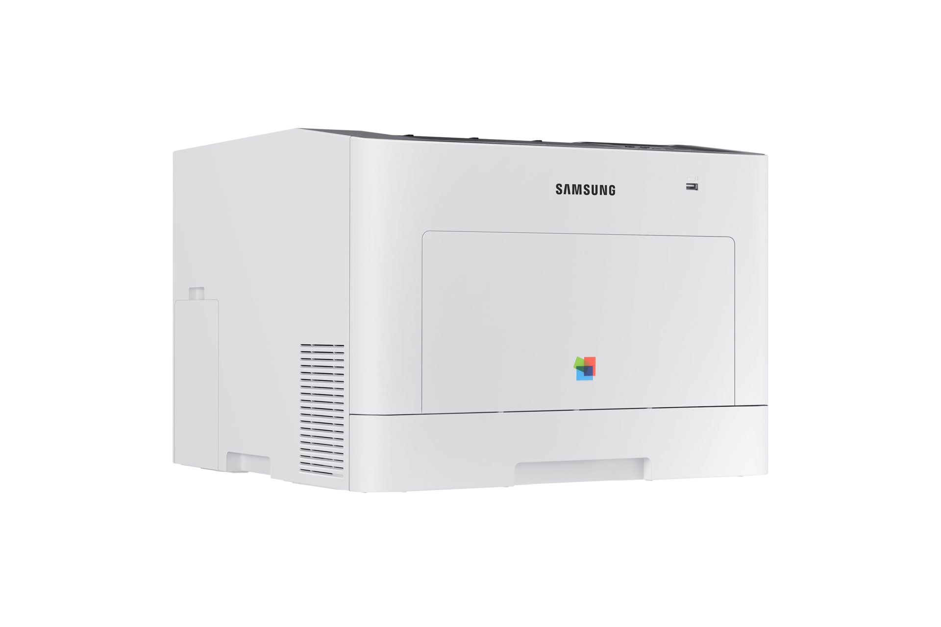 A4 컬러 레이저 프린터 C30 시리즈 30 ppm SL-C3020DW (화이트) 오른쪽으로 45도 돌아간 이미지