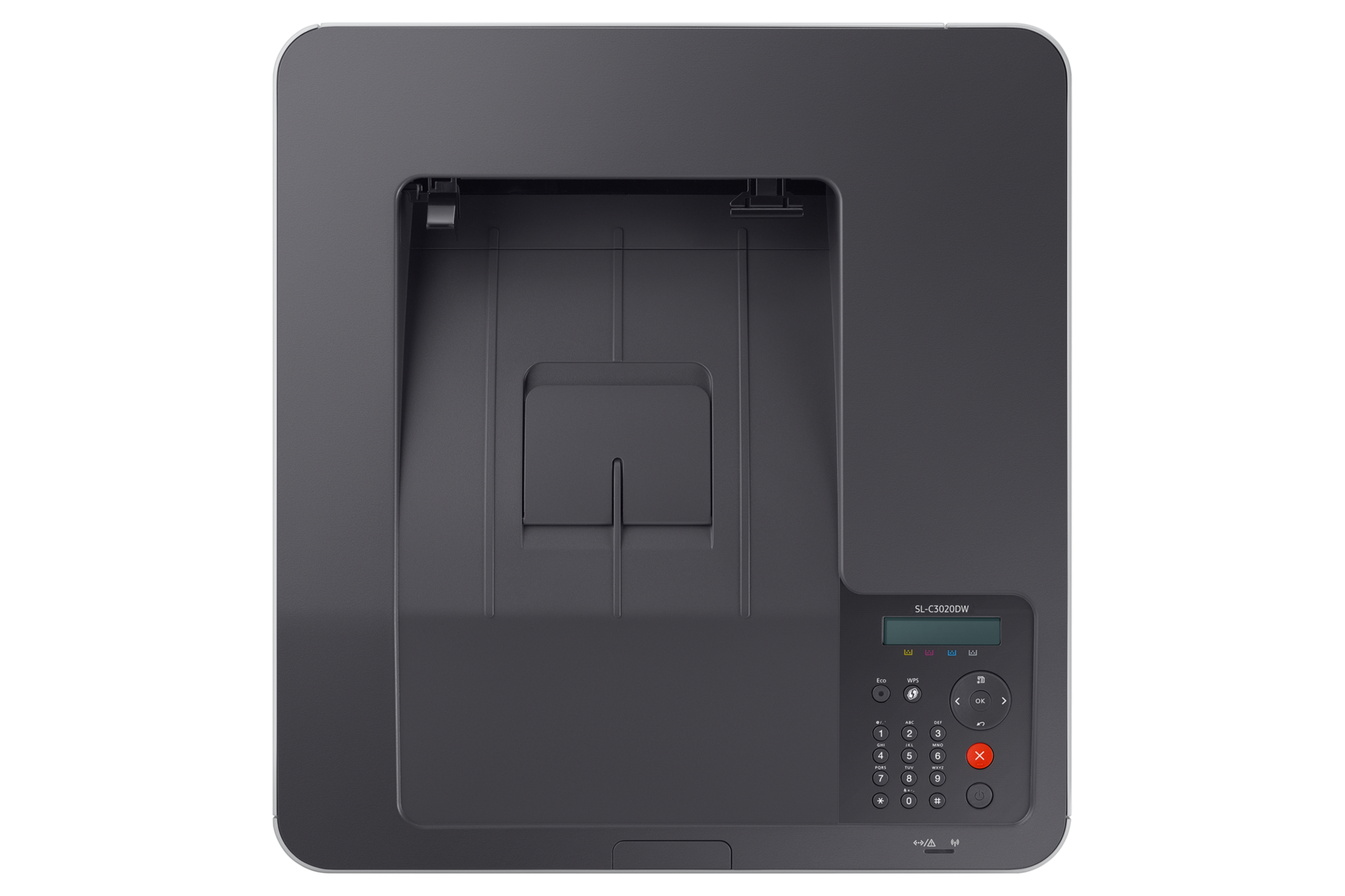 A4 컬러 레이저 프린터 C30 시리즈 30 ppm SL-C3020DW (화이트) 윗면 이미지