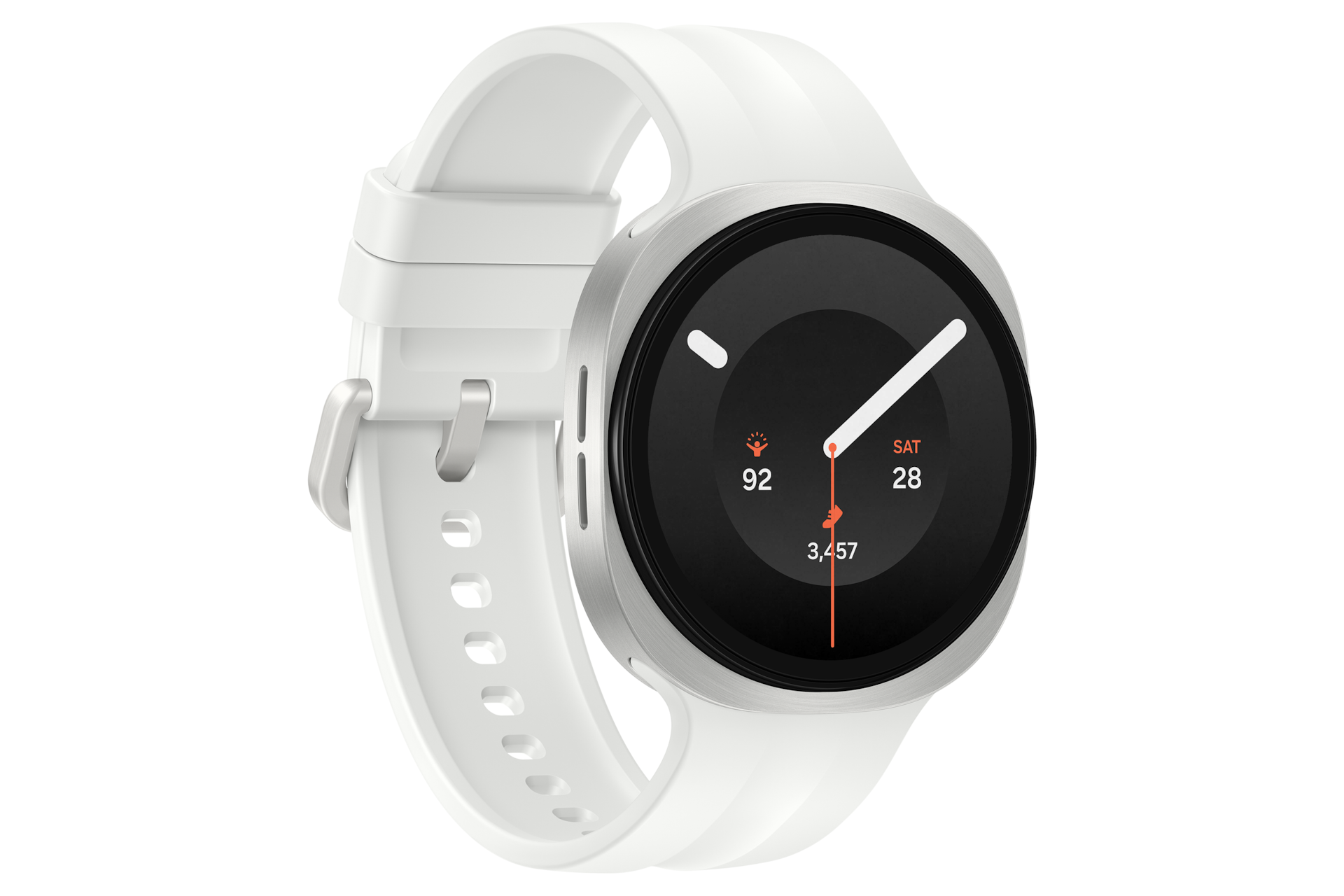 갤럭시 워치9 (LTE 자급제, 40mm) 크림 우측 45도