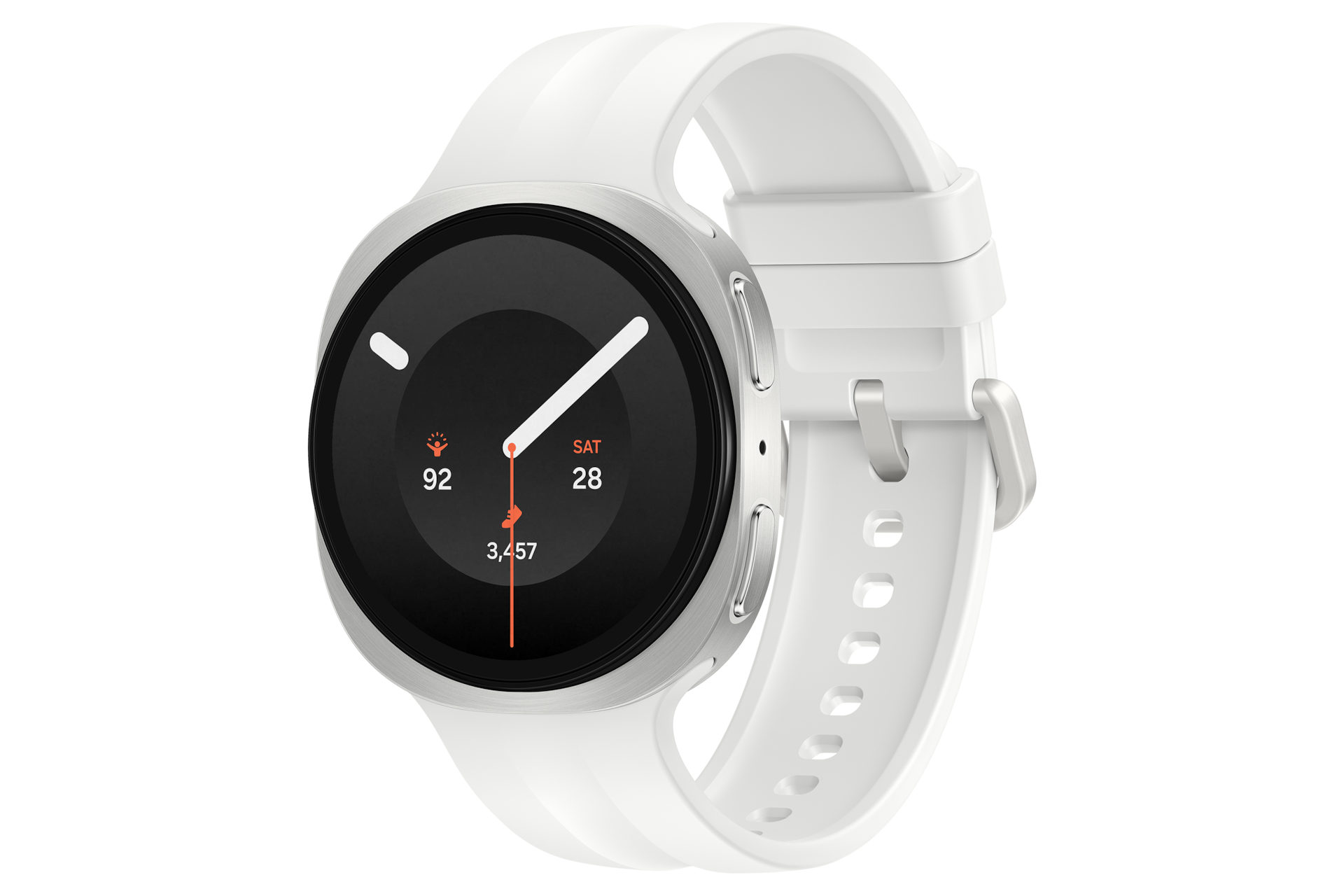 갤럭시 워치9 (LTE 자급제, 40mm) 크림 좌측 45도