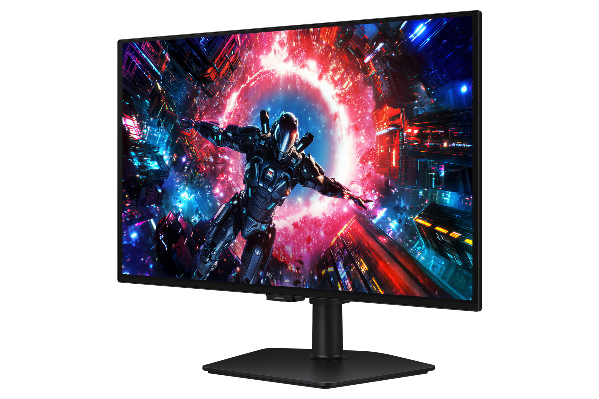 오디세이 OLED G7 G70SH 4K 165Hz (LS27HG702S) 좌측 30도