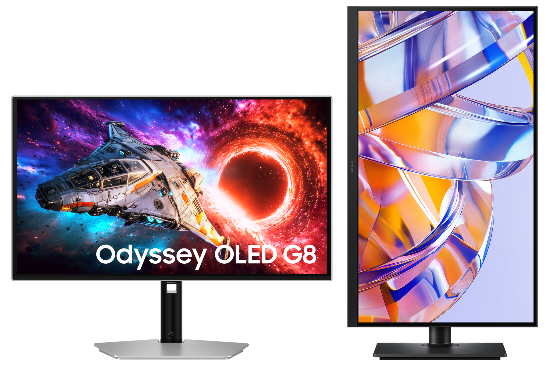 오디세이 OLED G80SH 4K + 뷰피니티 S80UH 4K 패키지