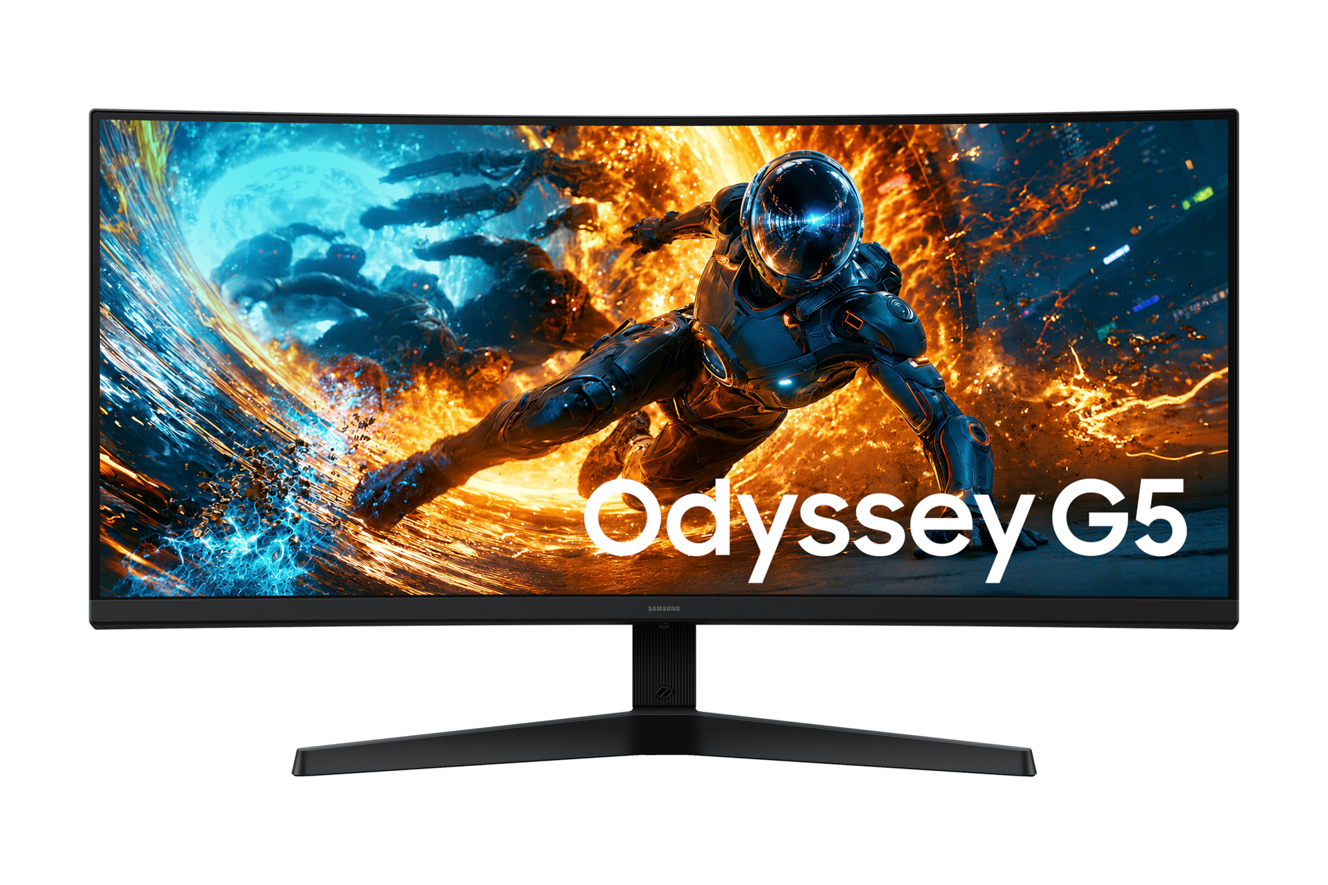 오디세이 G5 G55H UWQHD 180Hz (LS34HG552) 정면