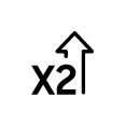 x2 화살표
