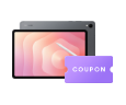 탭 S11 제품 정면컷 우측 하단 COUPON 보라색 아이콘