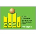 글로벌고객만족도(GCSI) 조사 1위를 안내하는 로고이미지입니다.