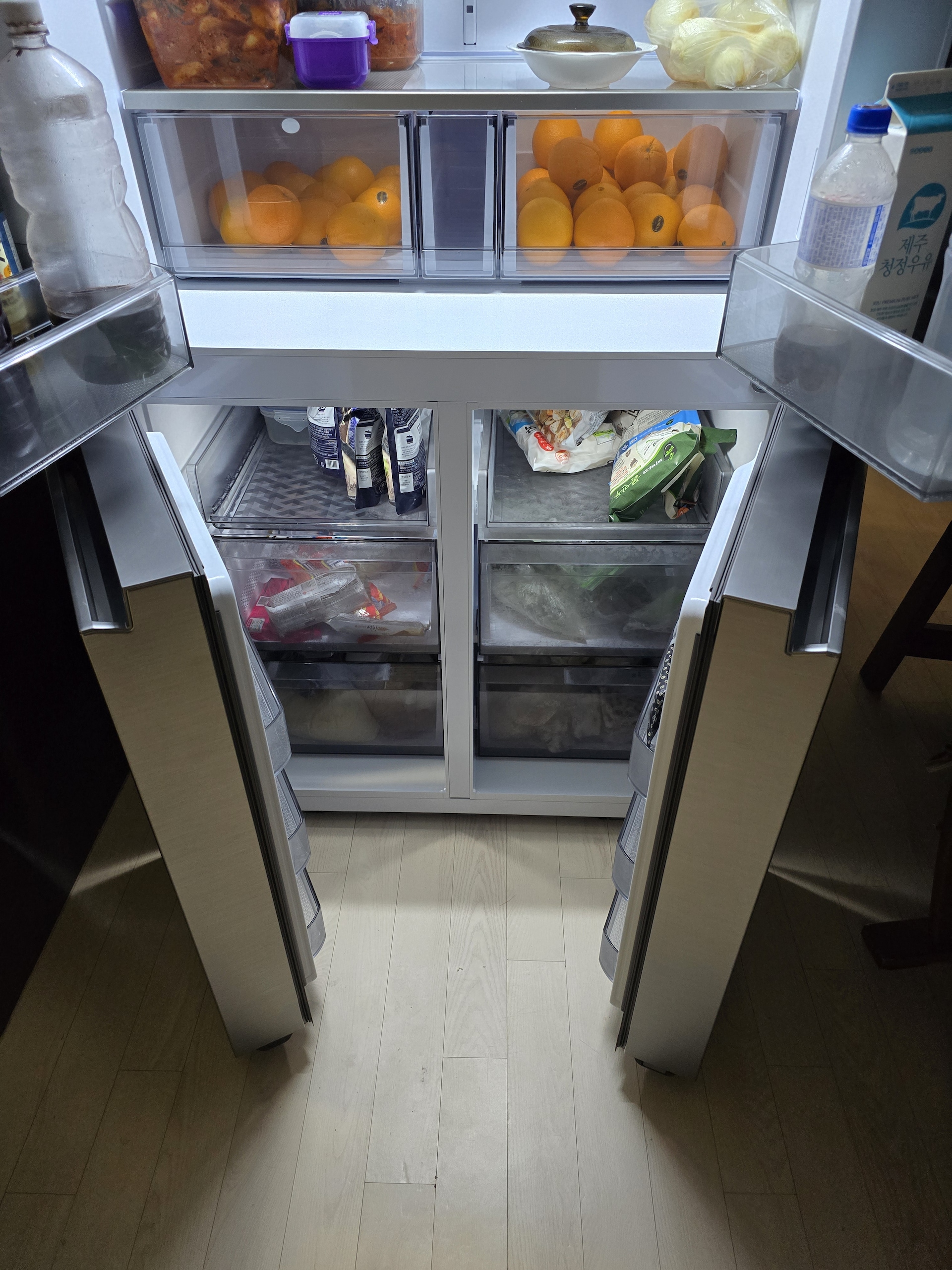 2012년도에 구매한 지펠 냉장고가 고장...