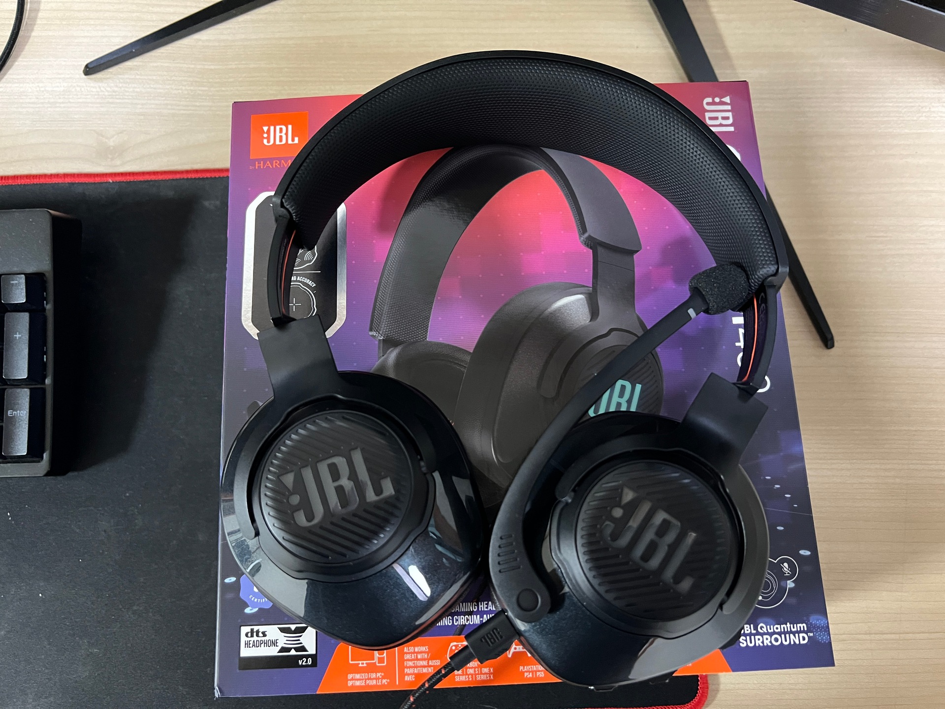 JBL QUANTUM 400 게이밍 헤드셋 | JBLQUANTUM400BLK | Samsung 대한민국