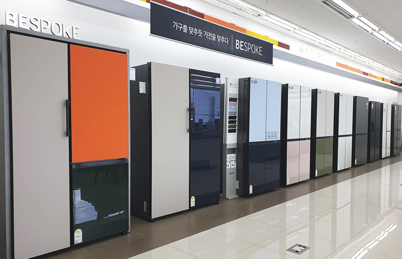BESPOKE 냉장고 체험존