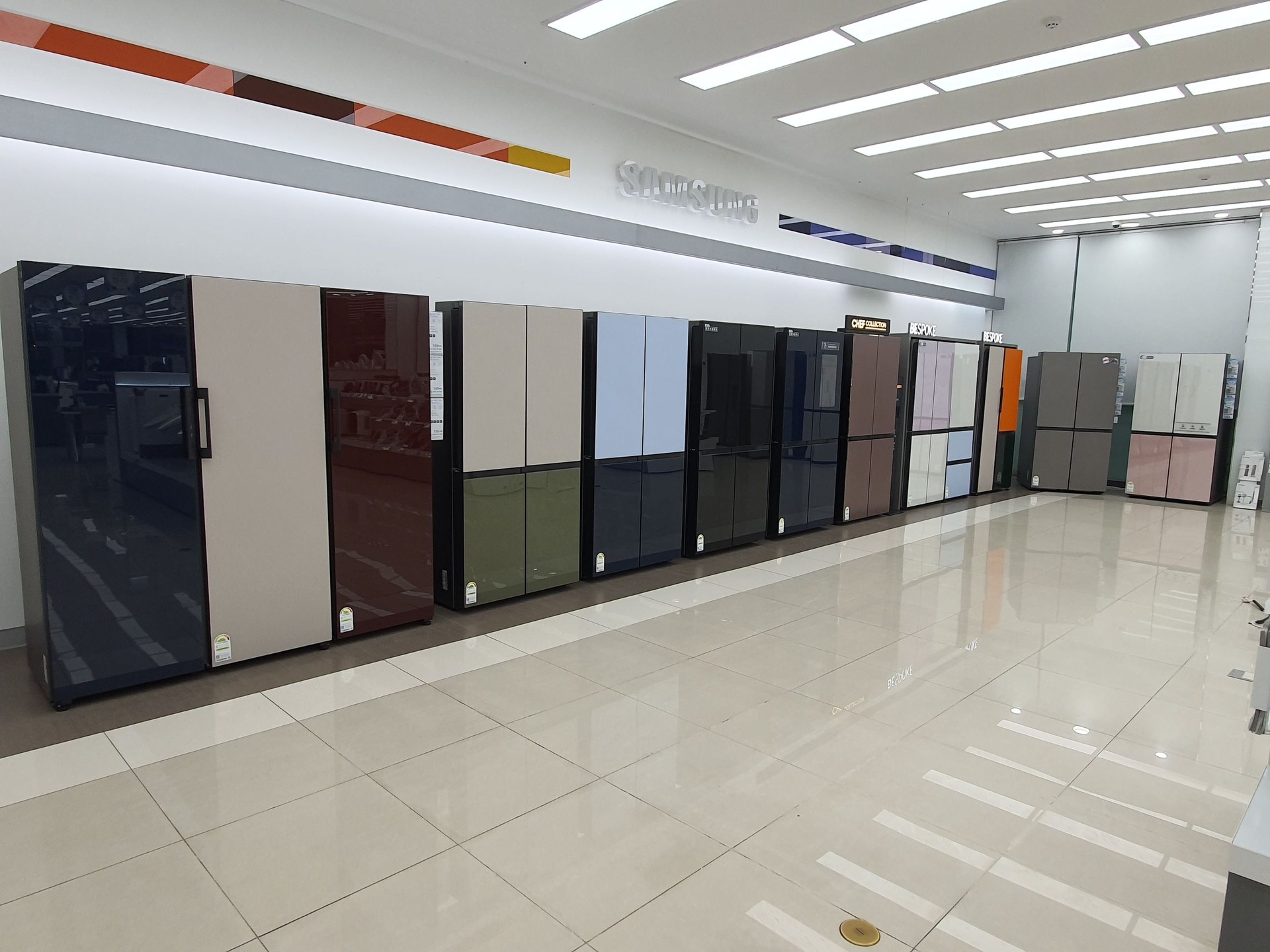 BESPOKE 냉장고 체험존