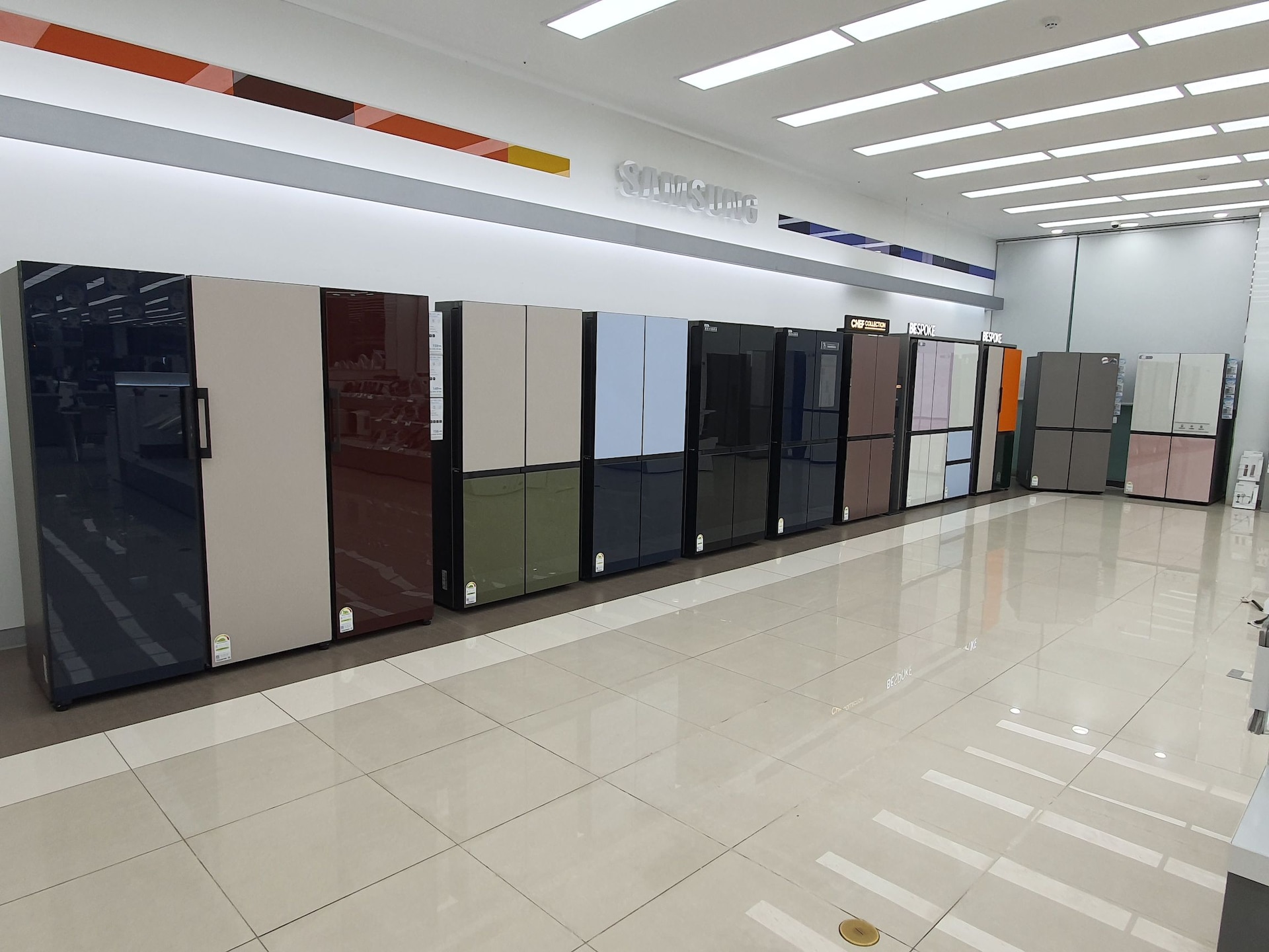 BESPOKE 냉장고 체험존