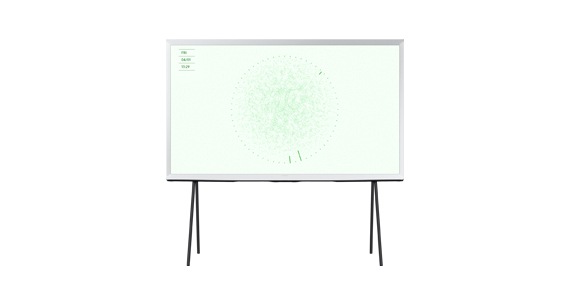 2019 The Serif 화이트색상 제품 이미지입니다.