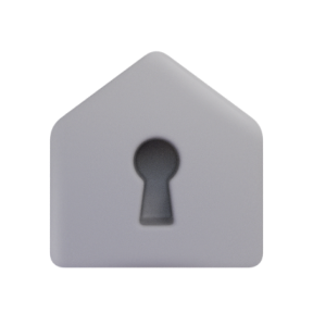 집의 열쇠, 보안에 대한 아이콘