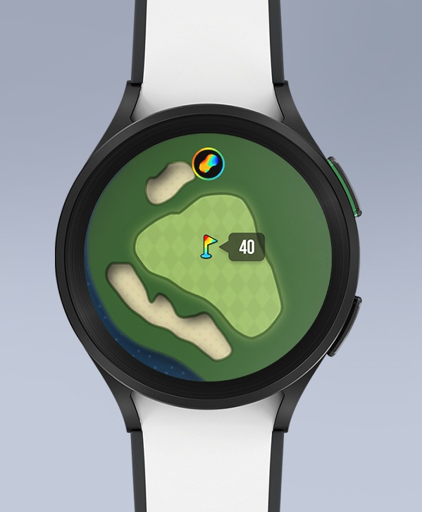 갤럭시 워치5 프로 골프 에디션 45 mm (블루투스) + D 버클 스포츠 스트랩 (M/L) Samsung 대한민국