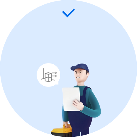 수리기사 이미지.