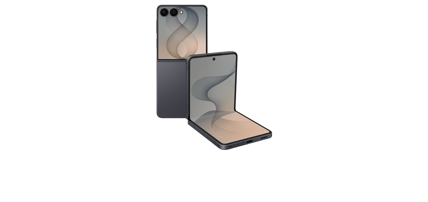 Galaxy Z Flip8 цвета «Графит»
