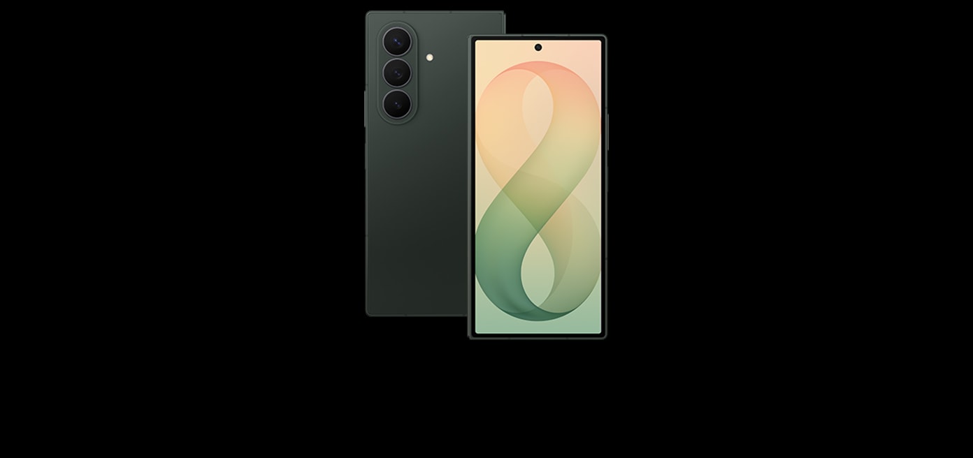 Galaxy Z Fold8 Ultra зелёного цвета