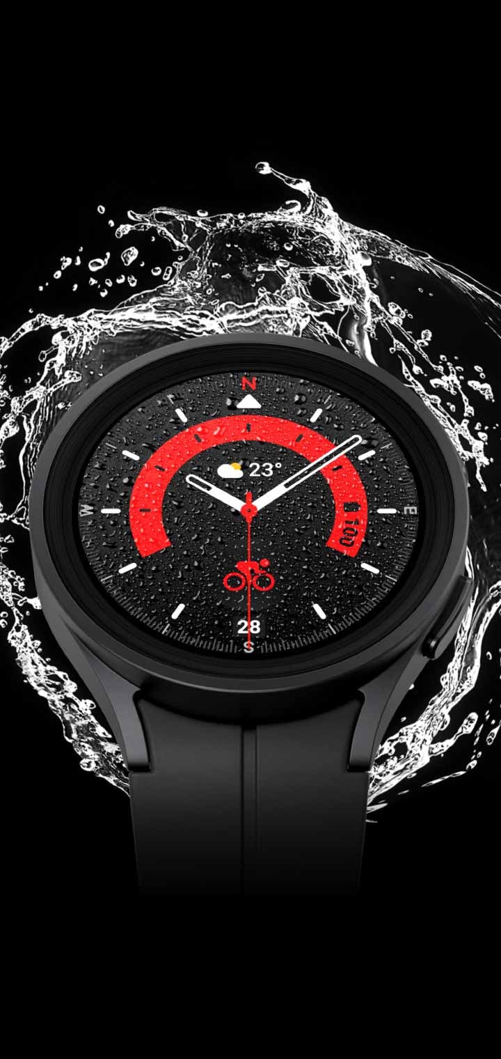 Galaxy Watch5 Pro ブラック 韓国版 Samsung Galaxy Watch5 Pro Bluetooth 45mm - Black