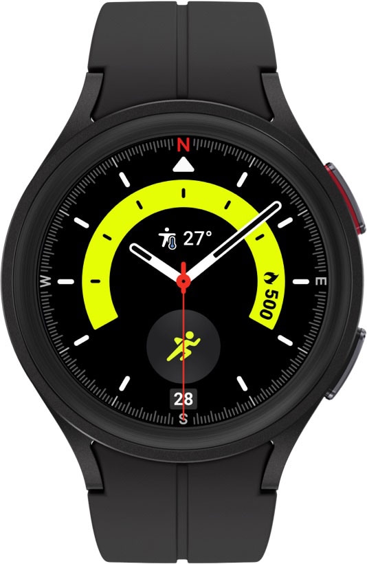 Galaxy Watch5 Pro 45mm ブラック 韓国版 SM-R920 Samsung Galaxy Watch5 Pro 45mm LTE Black Titanium, Heart Monitor
