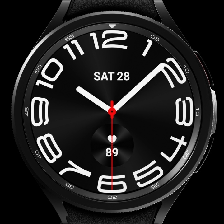  Samsung Galaxy Watch 6 Classic 43mm Smartwatch with Rotating  Bezel, Fitness Tracker, Advanced Sleep Coaching, Heart Monitor - Black