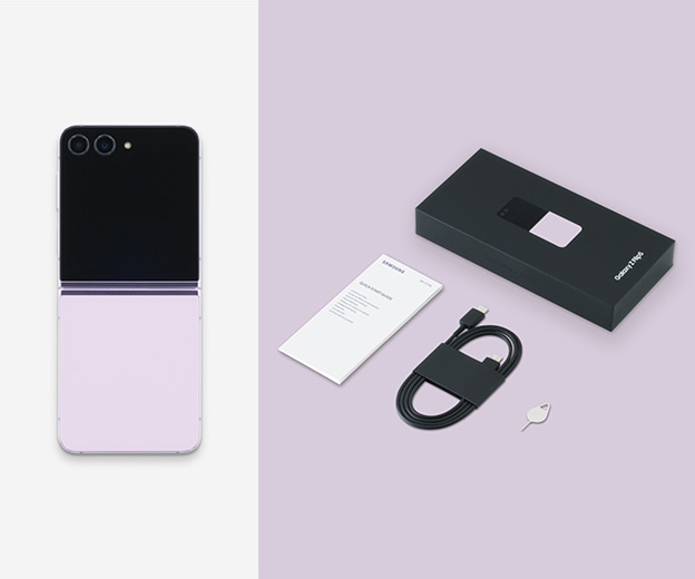 Samsung Galaxy Z Flip 5 パープル 本体 SIMフリー) サムスン Samsung Galaxy Z Flip 5 5G SM-F731B