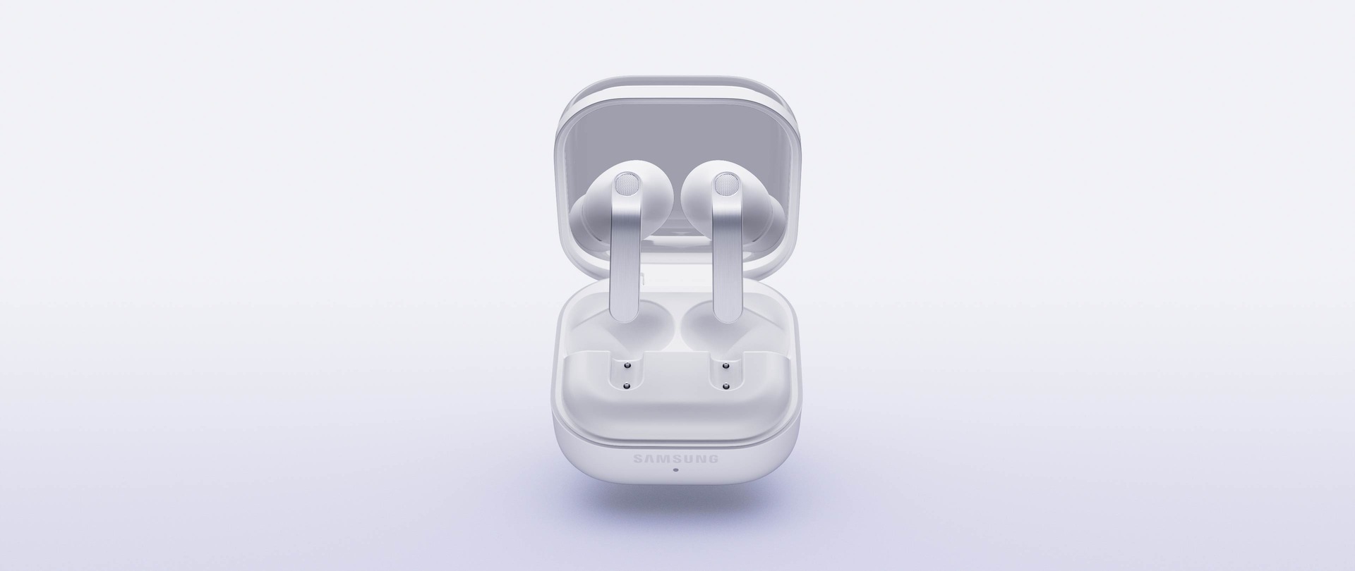 Galaxy Buds4 Pro White | Samsung Malaysia
