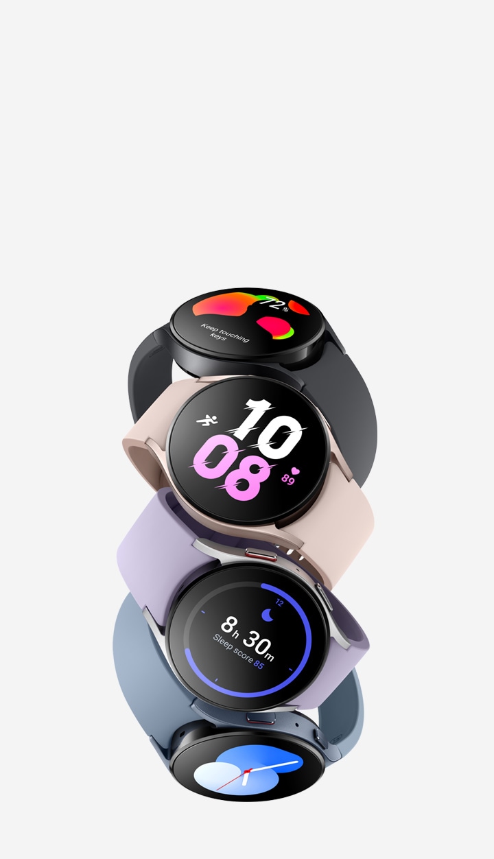 Buy Samsung Galaxy Watch 5 44 mm Bluetooth Smart Watch with Sleep Tracking,  Body Composition Analysis, Heart Rate and Fitness Tracking, One year  warranty (Sapphire) at Reliance Digital