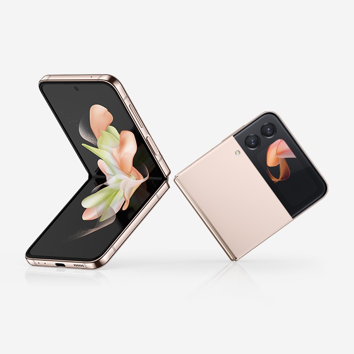 z flip rose gold