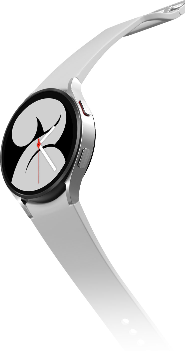 galaxy watch4 silver side design