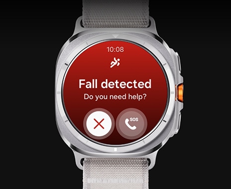 Smartwatch Galaxy Watch Ultra z funkcją wykrywania upadków